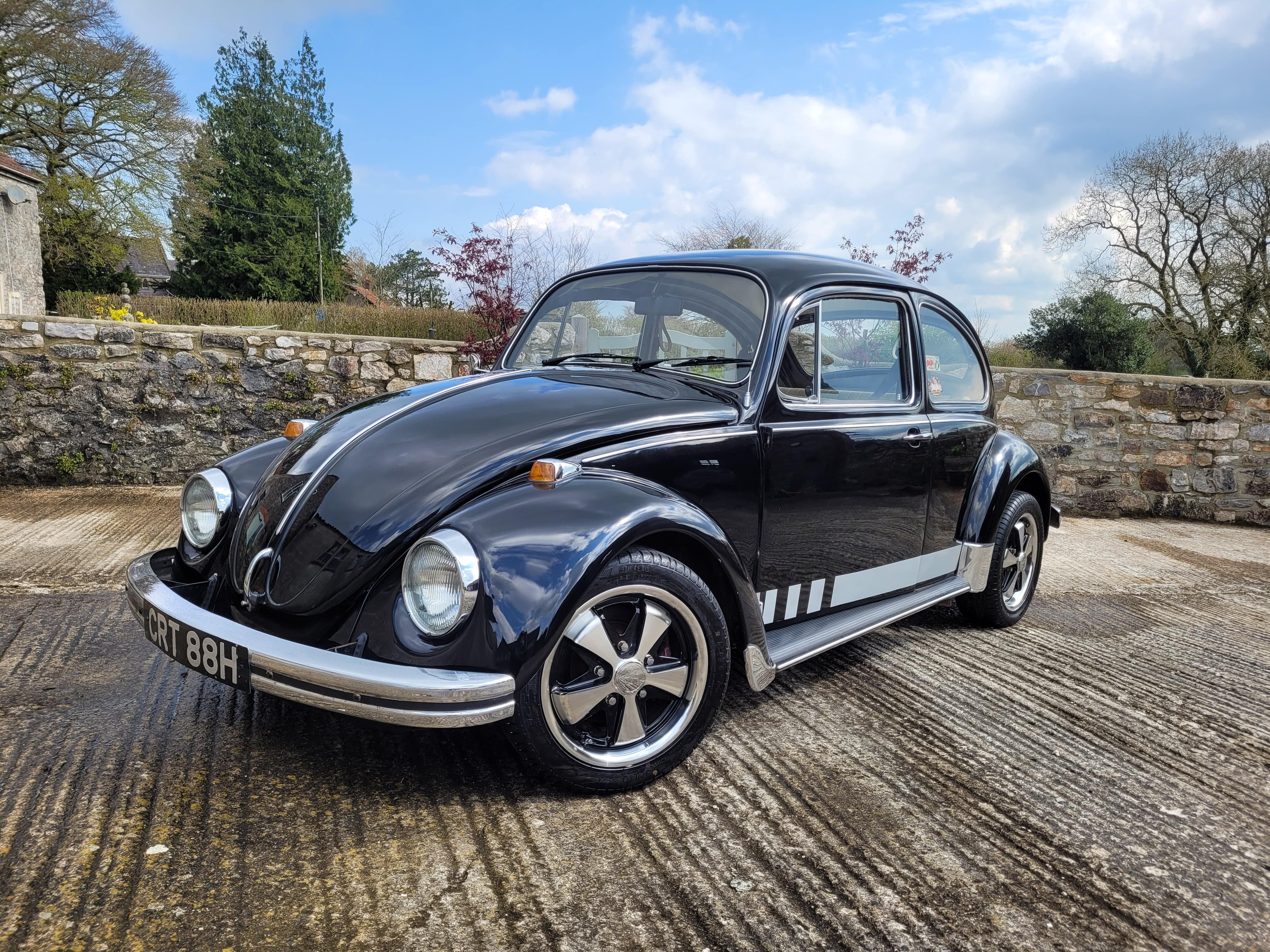 Classic Beetle 1970 - Black and Chrome - 1600